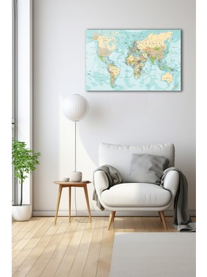 Dekoratif Duvar Tablosu Temperli Cam Tablo 72 x 46 cm