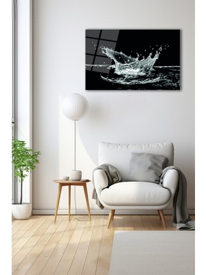 Dekoratif Duvar Tablosu Temperli Cam Tablo 72 x 46 cm