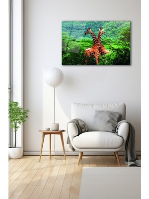 Dekoratif Duvar Tablosu Temperli Cam Tablo 72 x 46 cm