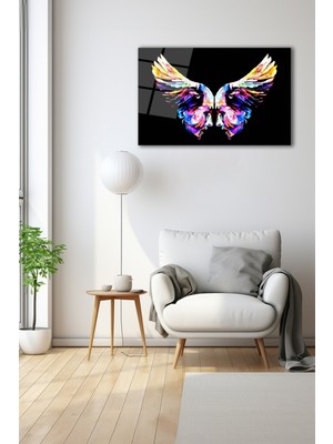 Dekoratif Duvar Tablosu Temperli Cam Tablo 72 x 46 cm