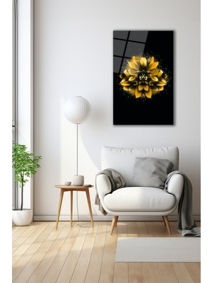 Dekoratif Duvar Tablosu Temperli Cam Tablo 72 x 46 cm