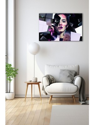 Dekoratif Duvar Tablosu Temperli Cam Tablo 90 x 60 cm