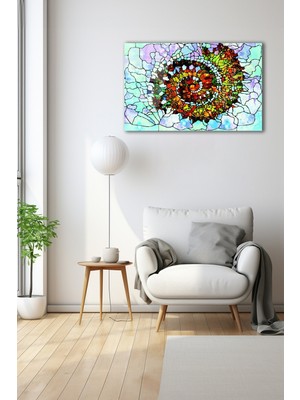 Dekoratif Duvar Tablosu Temperli Cam Tablo 72 x 46 cm