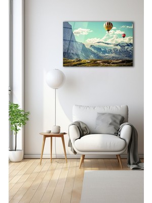 Dekoratif Duvar Tablosu Temperli Cam Tablo 110 x 70 cm