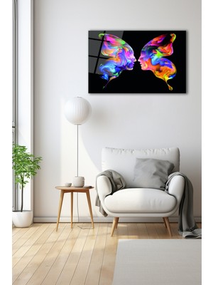 Dekoratif Duvar Tablosu Temperli Cam Tablo 72 x 46 cm