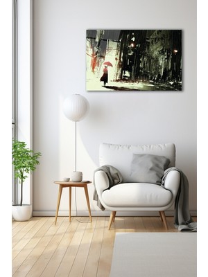 Dekoratif Duvar Tablosu Temperli Cam Tablo 72 x 46 cm