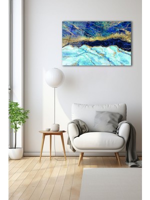 Dekoratif Duvar Tablosu Temperli Cam Tablo 110 x 70 cm