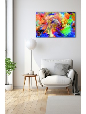 Dekoratif Duvar Tablosu Temperli Cam Tablo 110 x 70 cm