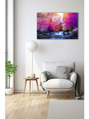 Dekoratif Duvar Tablosu Temperli Cam Tablo 110 x 70 cm