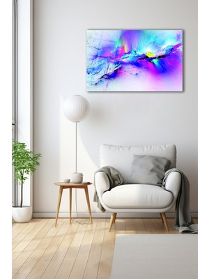 Dekoratif Duvar Tablosu Temperli Cam Tablo 72 x 46 cm