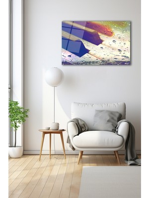 Dekoratif Duvar Tablosu Temperli Cam Tablo 110 x 70 cm
