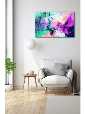 Dekoratif Duvar Tablosu Temperli Cam Tablo 110 x 70 cm