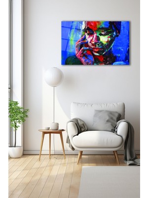 Dekoratif Duvar Tablosu Temperli Cam Tablo 110 x 70 cm