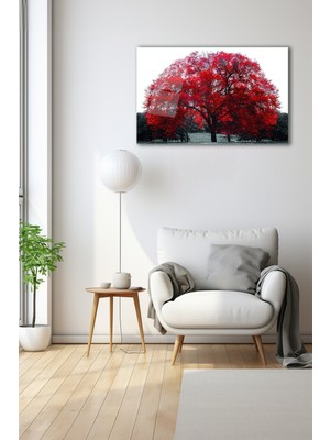 Dekoratif Duvar Tablosu Temperli Cam Tablo 110 x 70 cm