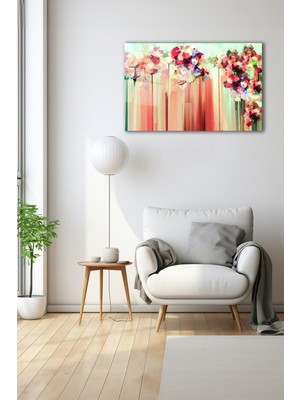 Dekoratif Duvar Tablosu Temperli Cam Tablo 72 x 46 cm