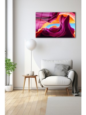 Dekoratif Duvar Tablosu Temperli Cam Tablo 110 x 70 cm