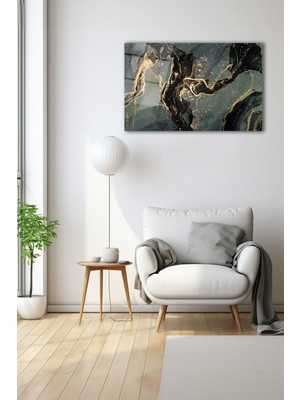 Dekoratif Duvar Tablosu Temperli Cam Tablo 110 x 70 cm