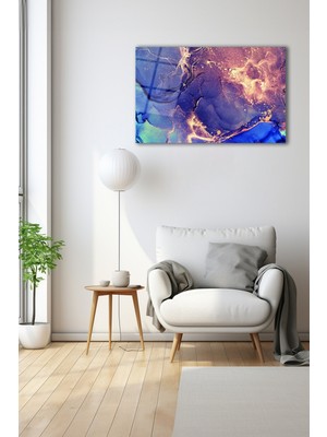 Dekoratif Duvar Tablosu Temperli Cam Tablo 110 x 70 cm