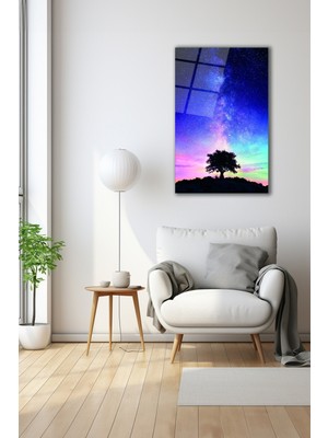 Dekoratif Duvar Tablosu Temperli Cam Tablo 72 x 46 cm