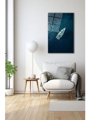 Dekoratif Duvar Tablosu Temperli Cam Tablo 72 x 46 cm