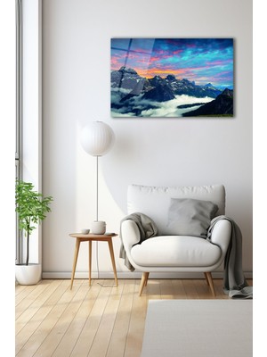 Dekoratif Duvar Tablosu Temperli Cam Tablo 110 x 70 cm