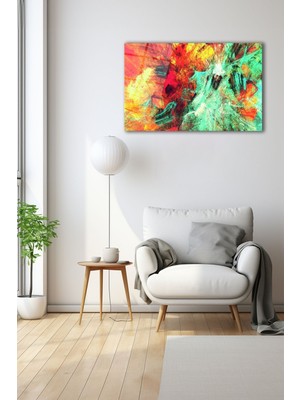 Dekoratif Duvar Tablosu Temperli Cam Tablo 110 x 70 cm