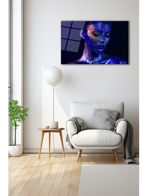 Dekoratif Duvar Tablosu Temperli Cam Tablo 72 x 46 cm