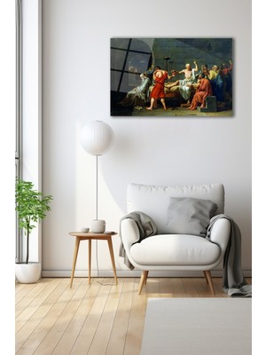 Dekoratif Duvar Tablosu Temperli Cam Tablo 72 x 46 cm