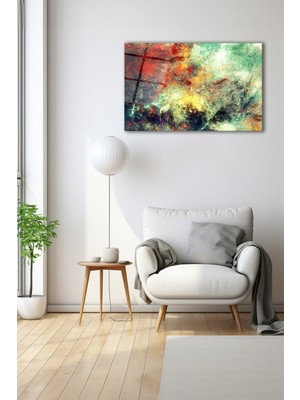 Dekoratif Duvar Tablosu Temperli Cam Tablo 72 x 46 cm