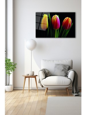 Dekoratif Duvar Tablosu Temperli Cam Tablo 110 x 70 cm