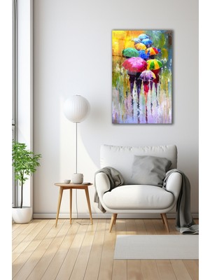 Dekoratif Duvar Tablosu Temperli Cam Tablo 72 x 46 cm