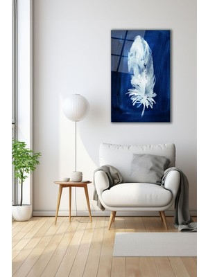 Dekoratif Duvar Tablosu Temperli Cam Tablo 72 x 46 cm