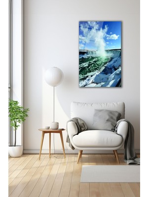 Dekoratif Duvar Tablosu Temperli Cam Tablo 110 x 70 cm