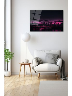 Dekoratif Duvar Tablosu Temperli Cam Tablo 110 x 70 cm