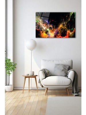 Dekoratif Duvar Tablosu Temperli Cam Tablo 110 x 70 cm