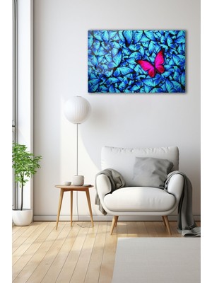 Dekoratif Duvar Tablosu Temperli Cam Tablo 72 x 46 cm