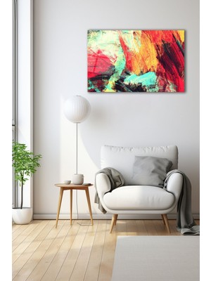 Dekoratif Duvar Tablosu Temperli Cam Tablo 72 x 46 cm