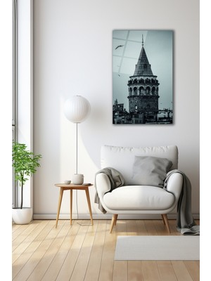 Dekoratif Duvar Tablosu Temperli Cam Tablo 90 x 60 cm