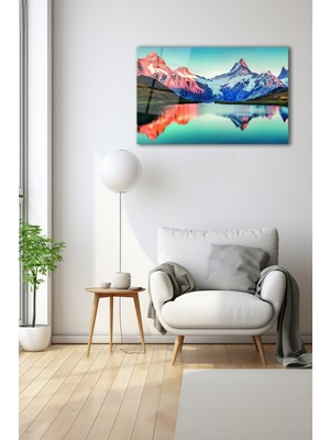 Dekoratif Duvar Tablosu Temperli Cam Tablo 110 x 70 cm