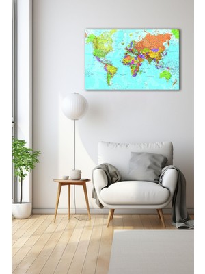 Dekoratif Duvar Tablosu Temperli Cam Tablo 110 x 70 cm