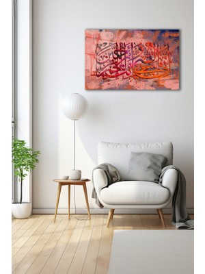 Dekoratif Duvar Tablosu Temperli Cam Tablo 90 x 60 cm