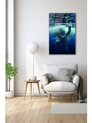 Dekoratif Duvar Tablosu Temperli Cam Tablo 110 x 70 cm