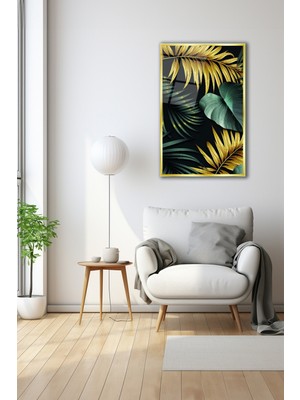 Dekoratif Duvar Tablosu Temperli Cam Tablo 72 x 46 cm