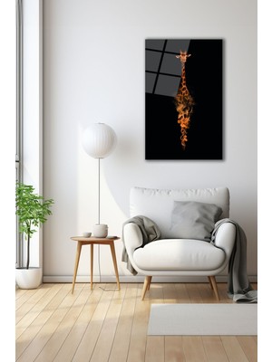 Dekoratif Duvar Tablosu Temperli Cam Tablo 72 x 46 cm