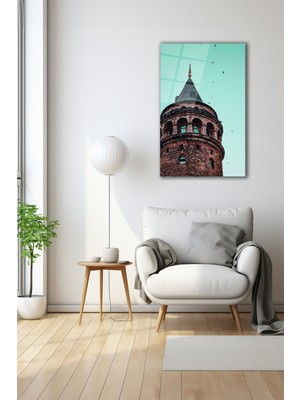 Dekoratif Duvar Tablosu Temperli Cam Tablo 110 x 70 cm