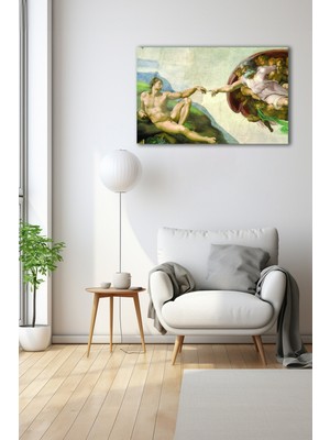 Dekoratif Duvar Tablosu Temperli Cam Tablo 110 x 70 cm