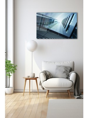 Dekoratif Duvar Tablosu Temperli Cam Tablo 90 x 60 cm