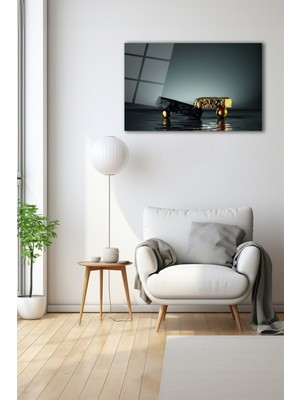 Dekoratif Duvar Tablosu Temperli Cam Tablo 90 x 60 cm