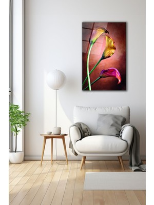 Dekoratif Duvar Tablosu Temperli Cam Tablo 90 x 60 cm