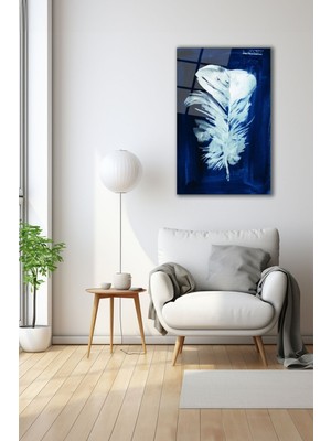 Dekoratif Duvar Tablosu Temperli Cam Tablo 90 x 60 cm